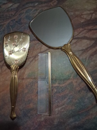 Vintage 1950s vanity set - 1950s, set,