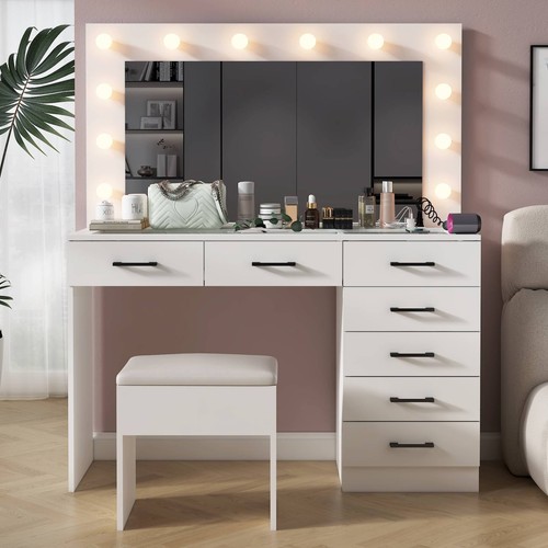 Ktaxon large makeup vanity - ktaxon,